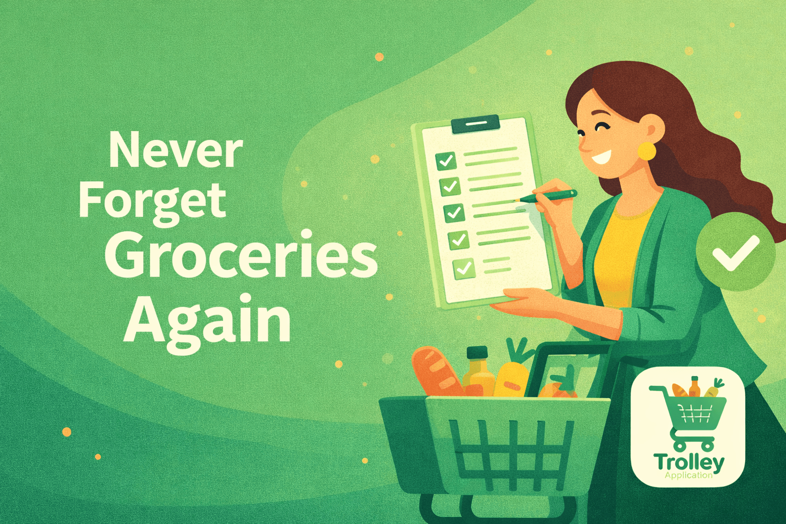 How to never forget groceries