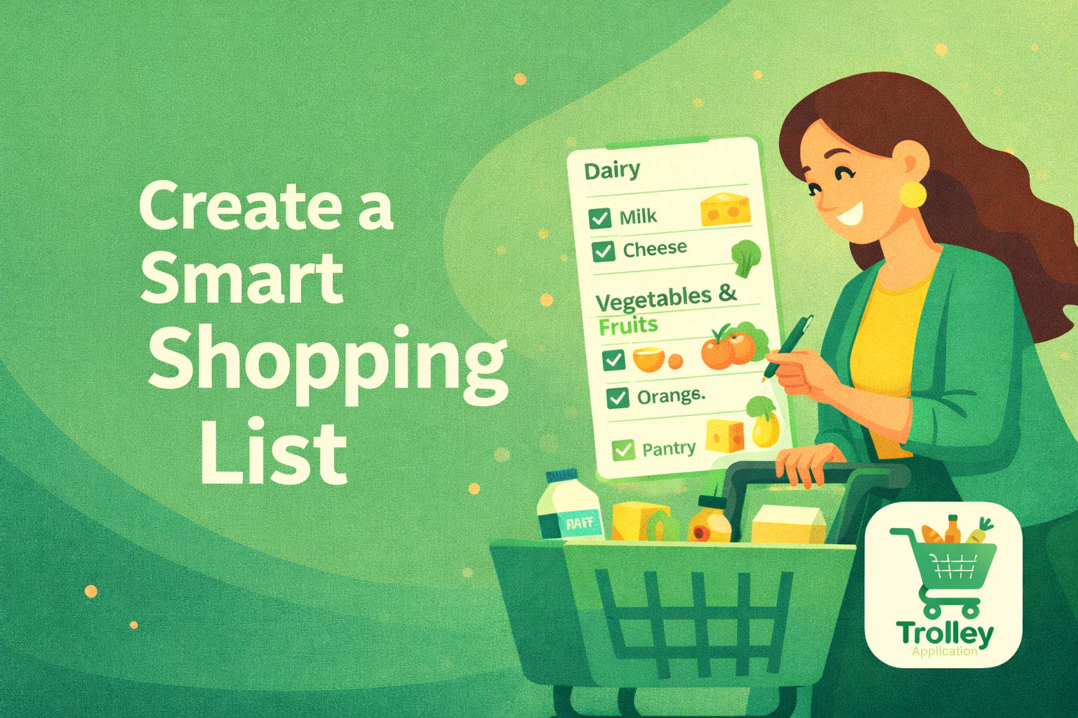 Smart shopping list planning
